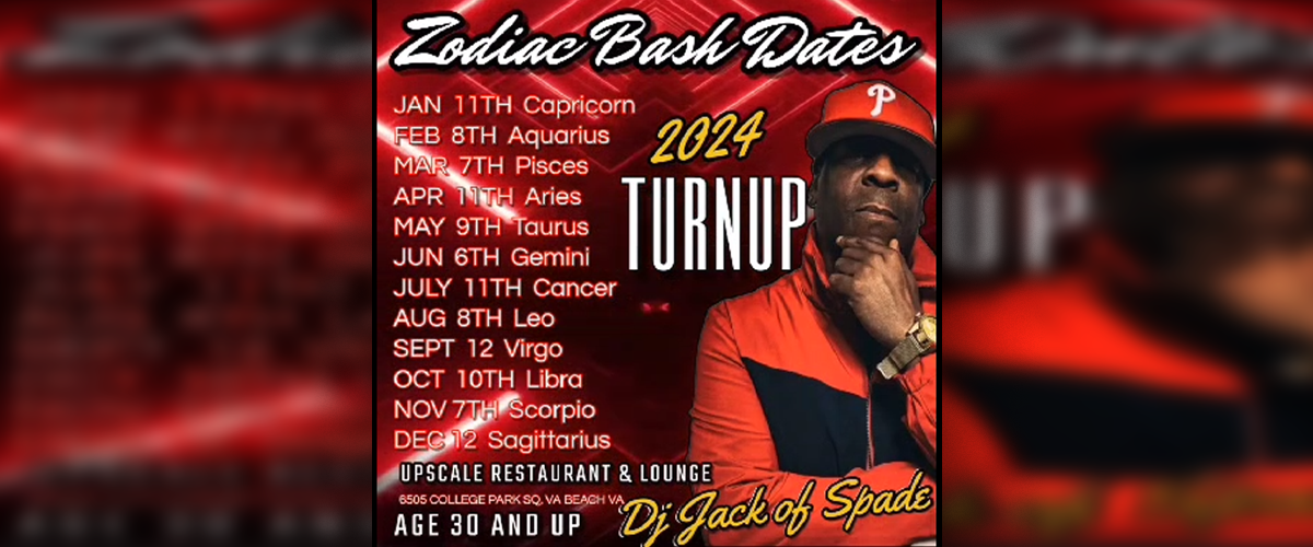 Zodiac Bash Party with DJ Jack of Spade